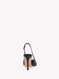 Escarpins Robbie 85 en cuir lisse - Noir