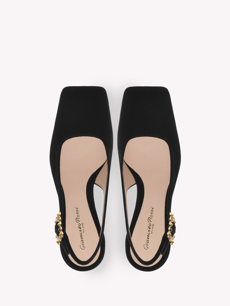 Escarpins Wondy Sling 95 - Noir