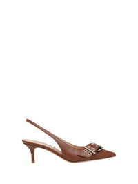 Escarpins Leith 55 en cuir lisse - Marron