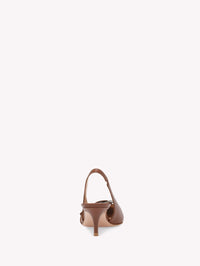 Escarpins Leith 55 en cuir lisse - Marron