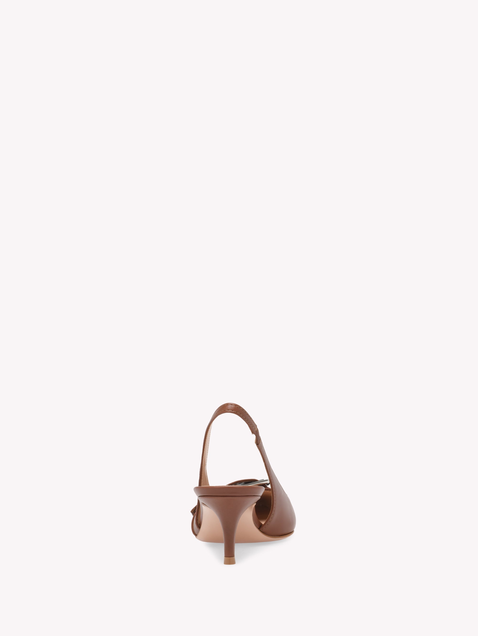 Escarpins Leith 55 en cuir lisse - Marron