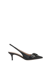 Leith 55 pumps in smooth leather - Black