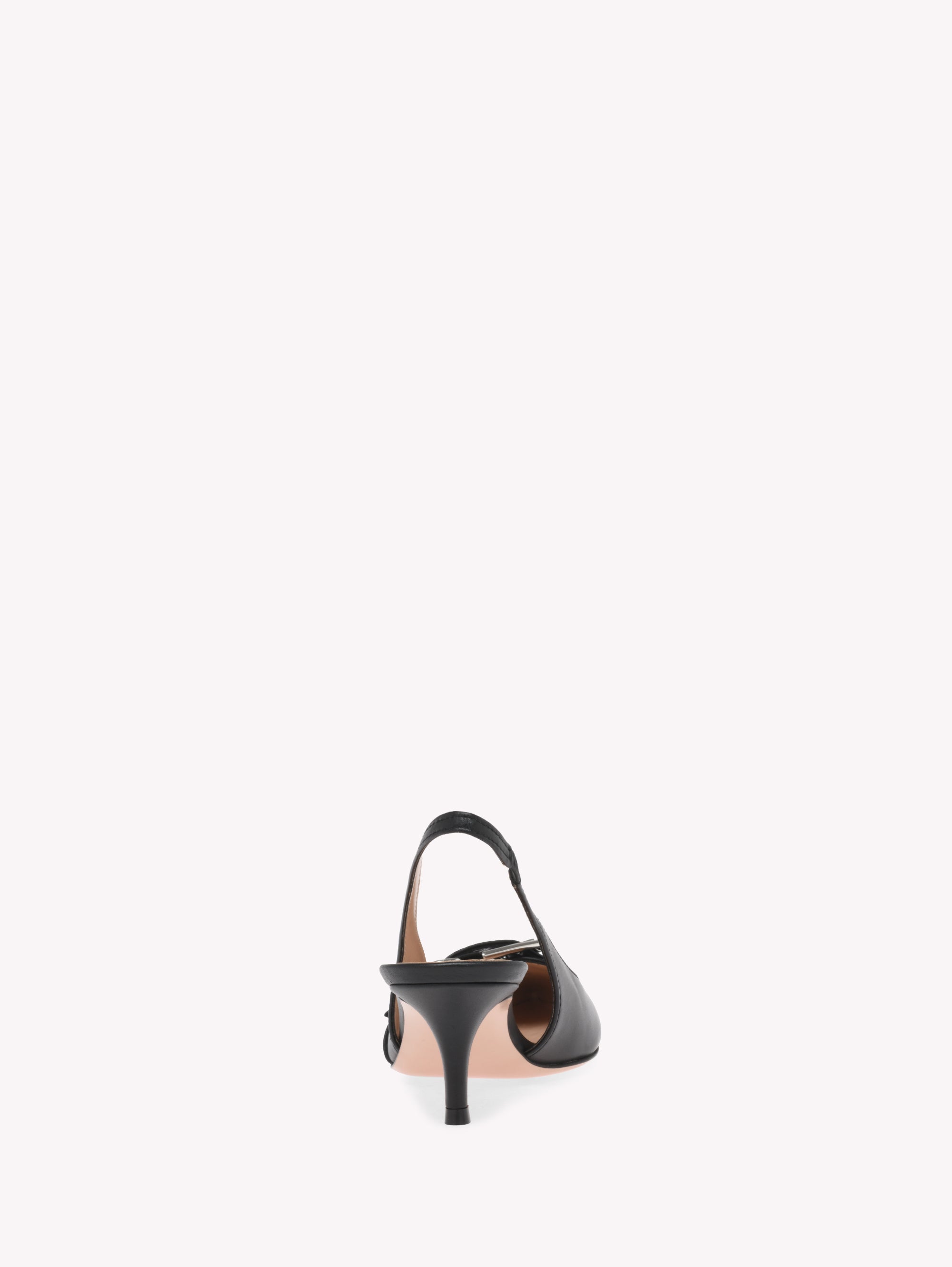 Leith 55 pumps in smooth leather - Black