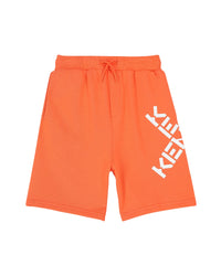 Bermuda en coton - Coral red