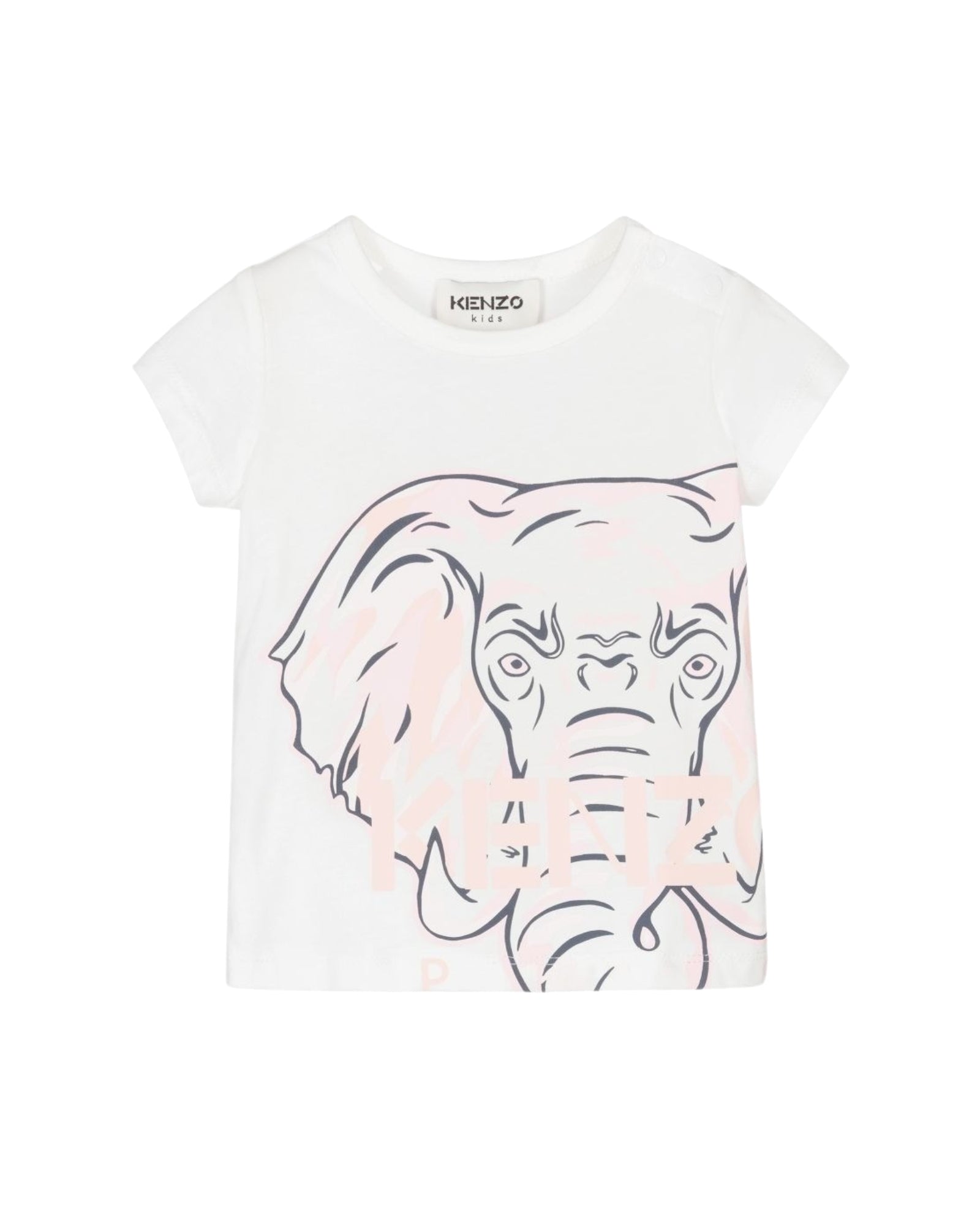 T-shirt à ouverture pressionnée - Naturel
