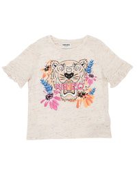 T-shirt with press stud opening - Popcorn