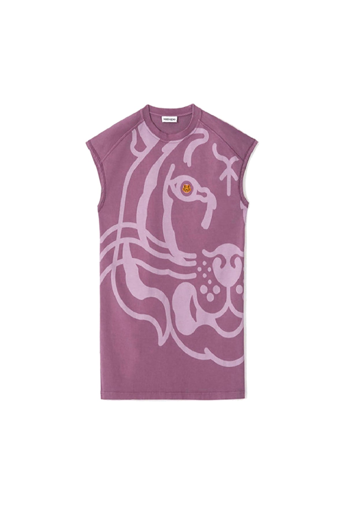 Robe t-shirt K-Tiger - Cassis