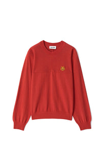 Pull coupe oversize Tiger Crest - Red