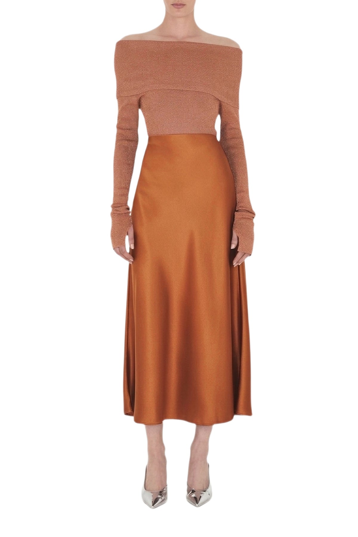 Valletta Skirt - Brandy