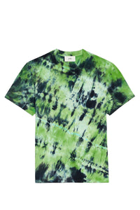 T-shirt tie and dye - Green & White