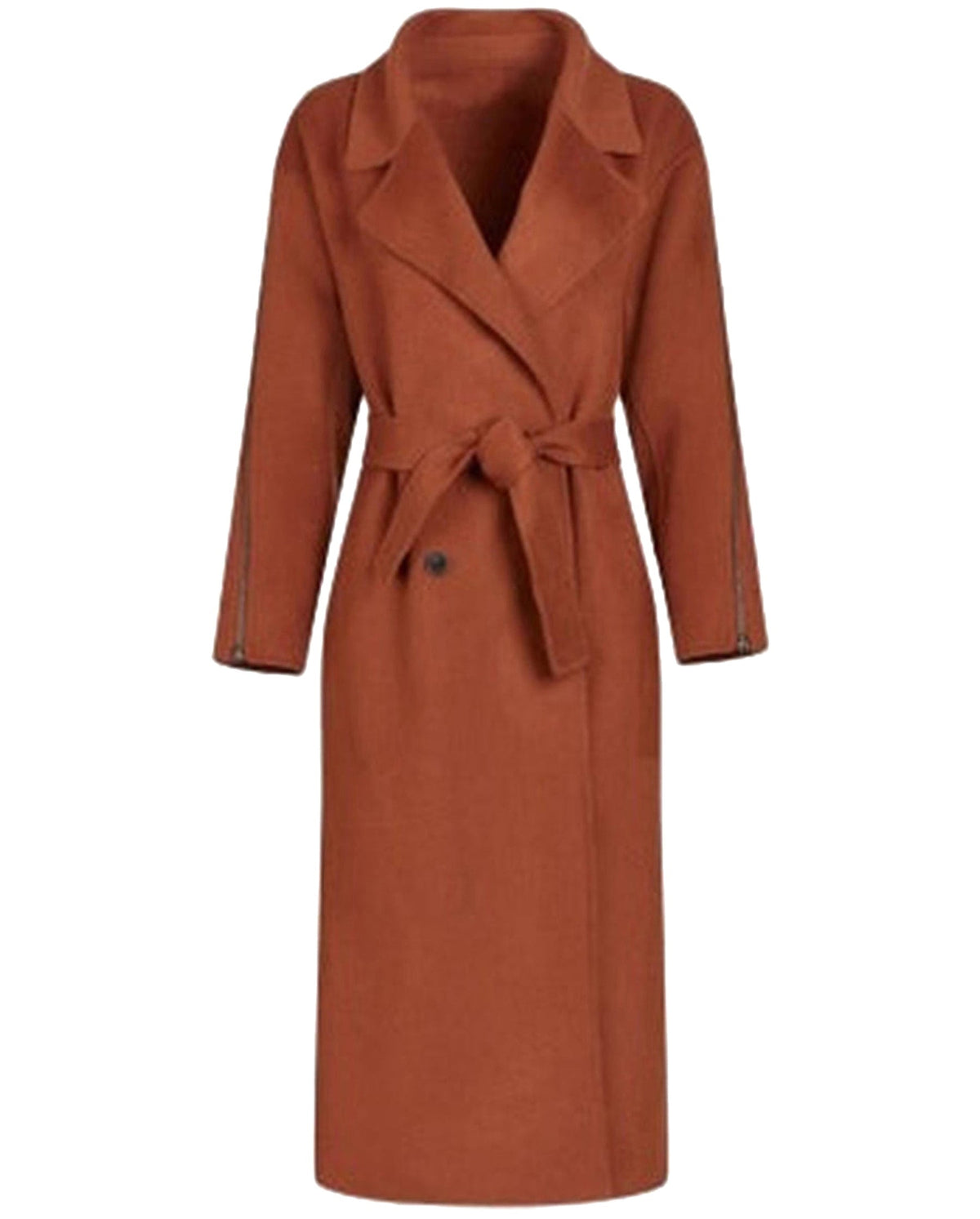 Manteau Gallery en laine - Chocolate