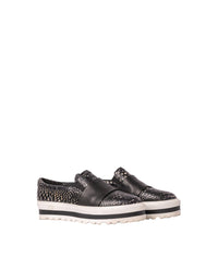 Baskets Brice en cuir - Black