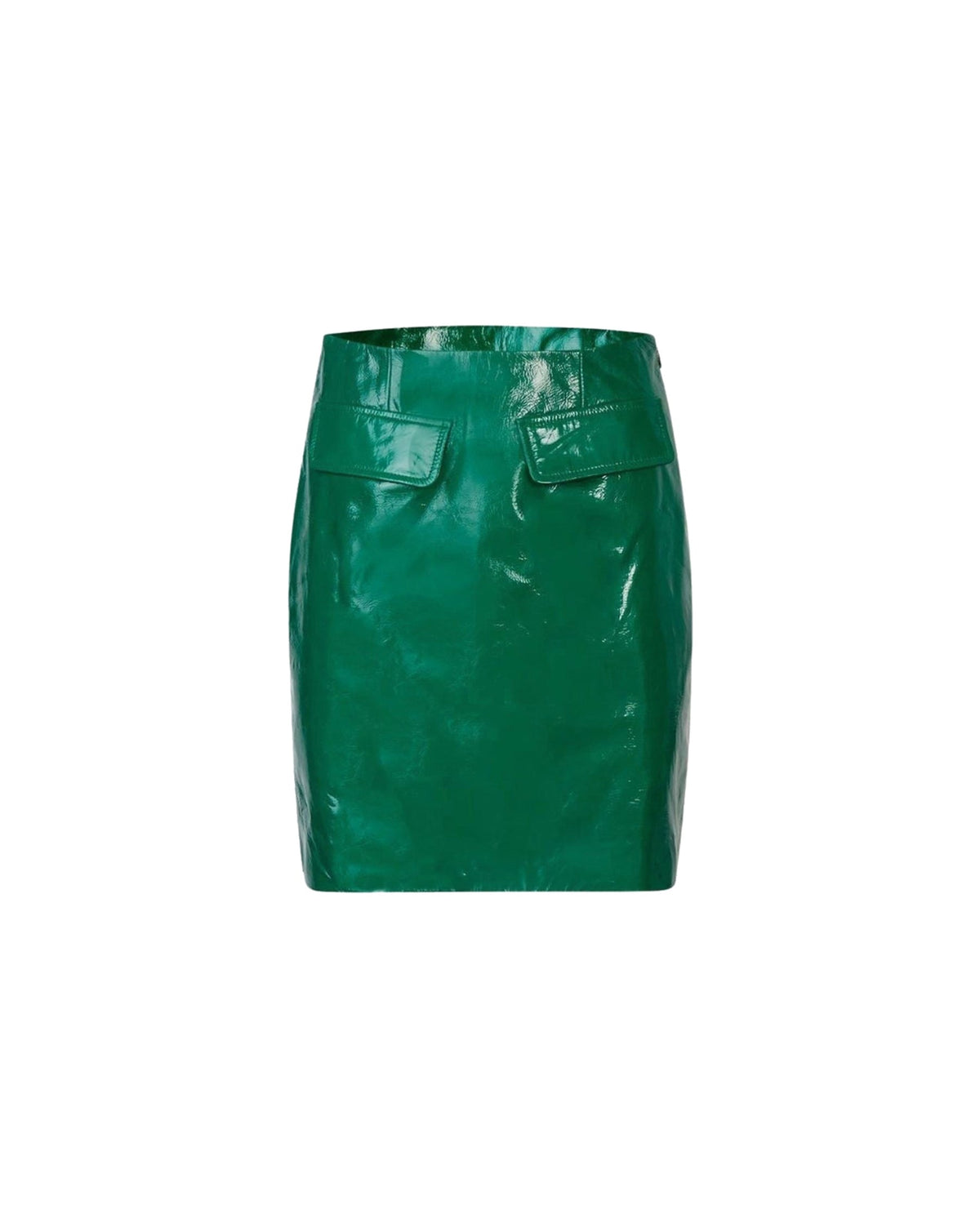 Mini-jupe Femina en cuir - Mint