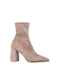 Bottines Journal en daim - Moon Grey