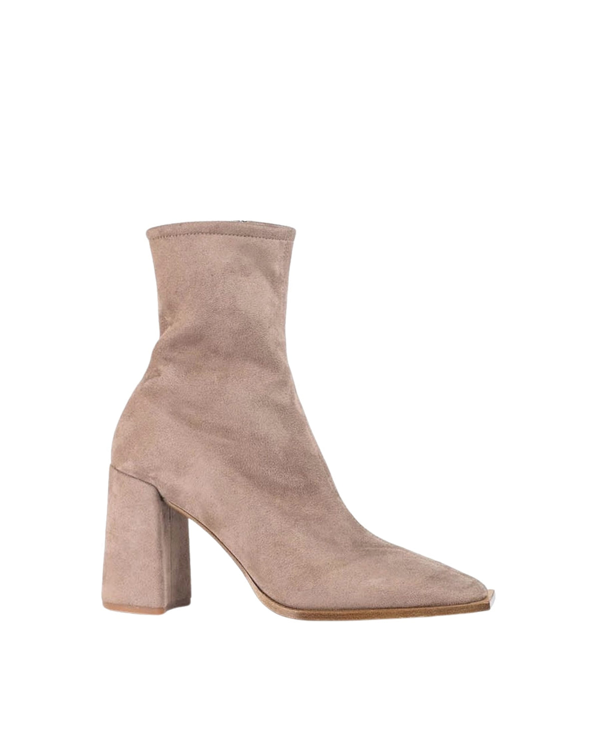 Bottines Journal en daim - Moon Grey