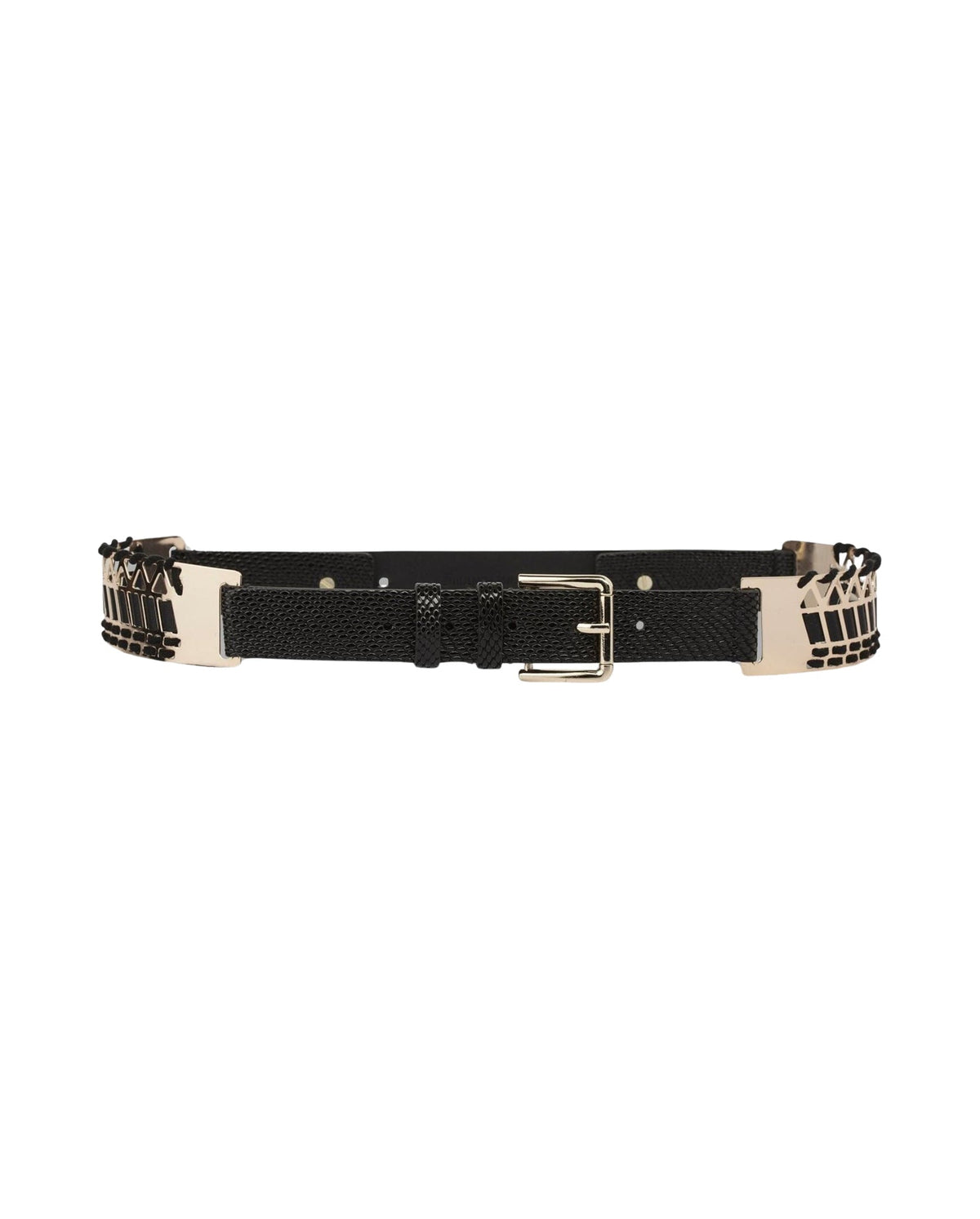 Ceinture Azalée en cuir - Black