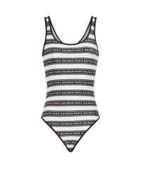 Striped one-piece swimsuit - Multicolour