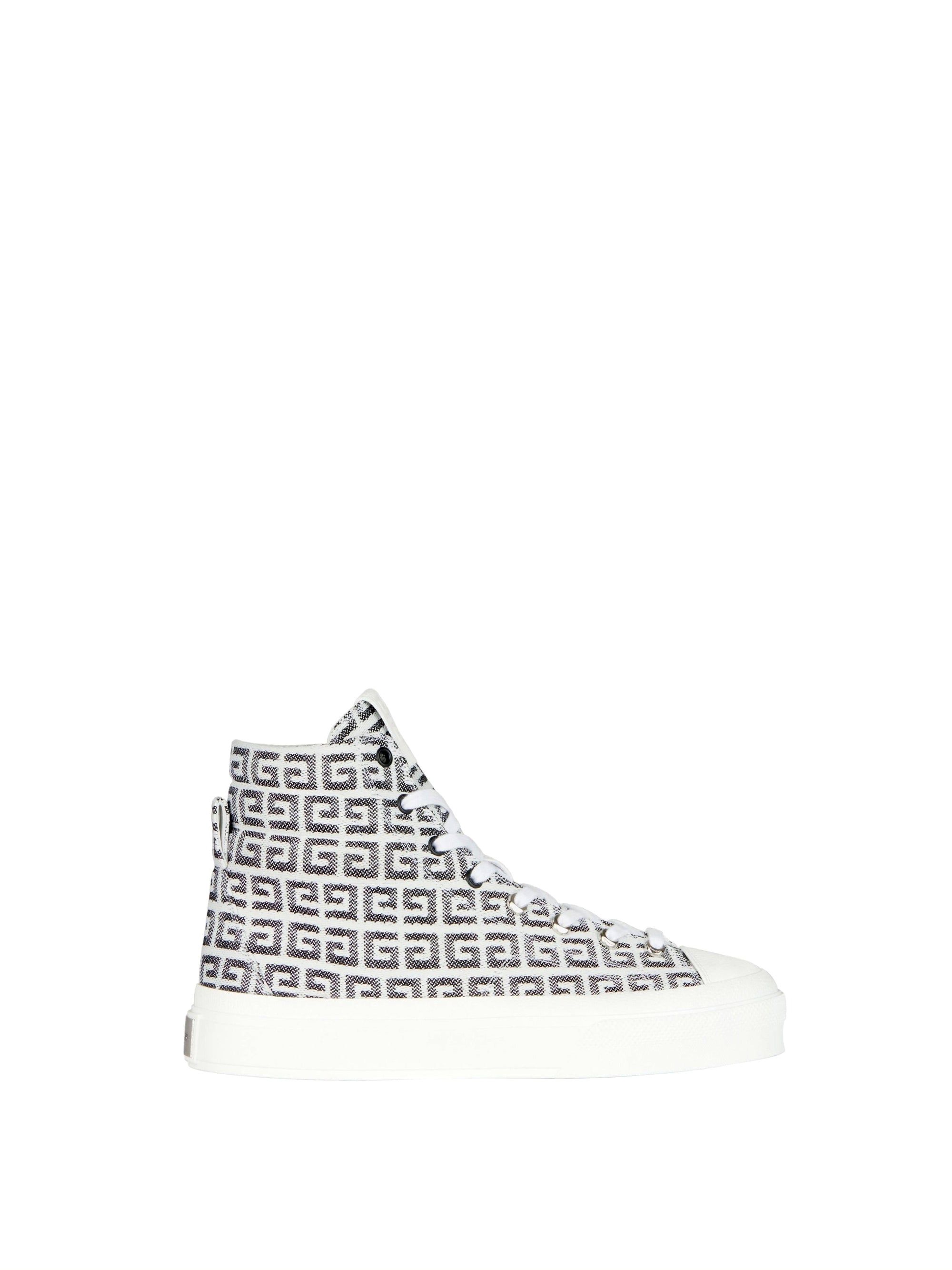 Baskets City montantes - Noir & Blanc
