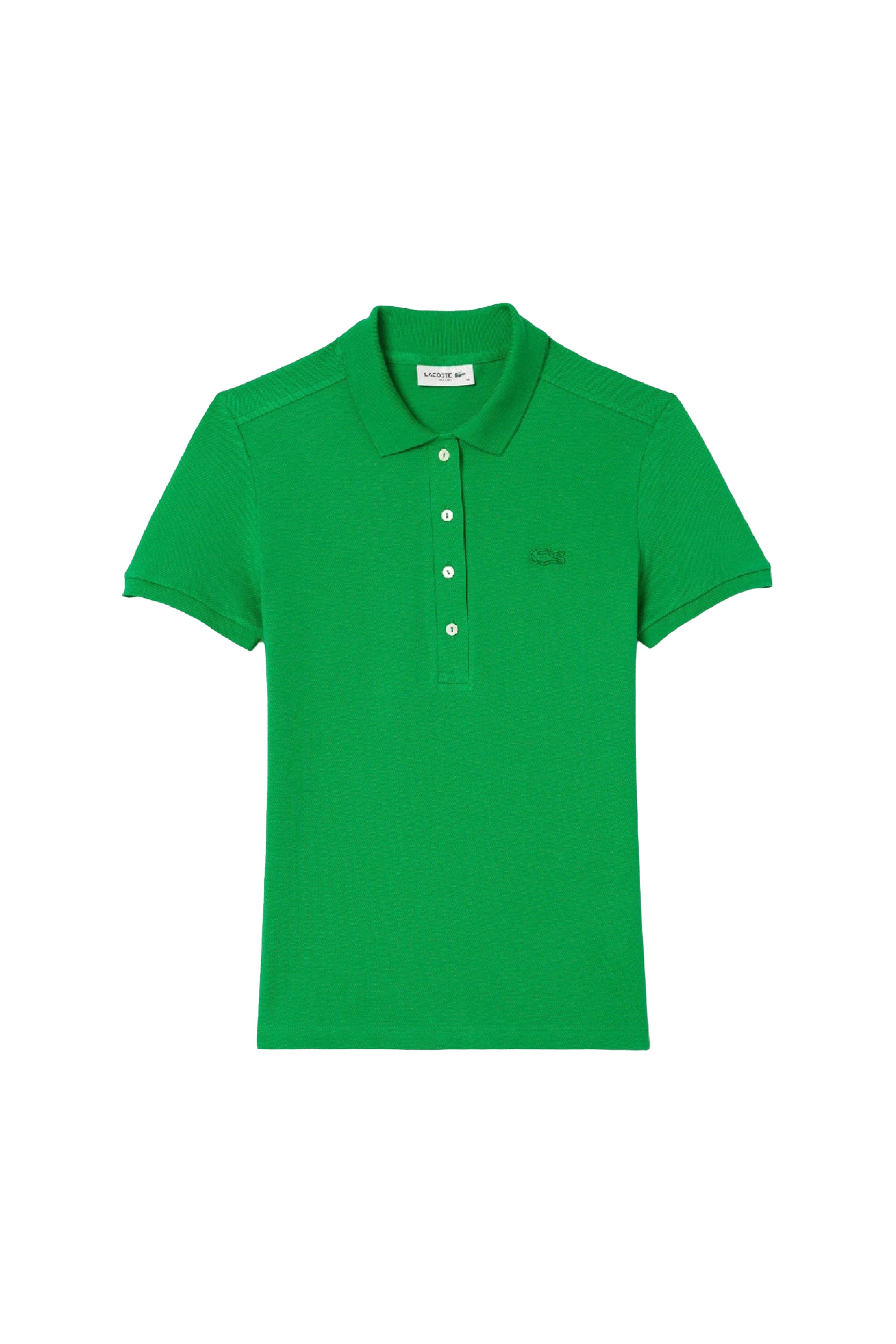 Polo L.12.D ajusté en piqué - Calathea