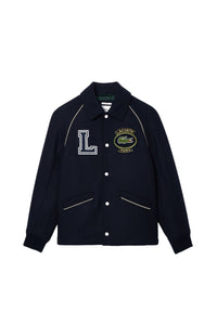 Blouson boutonné en laine - Abîmes