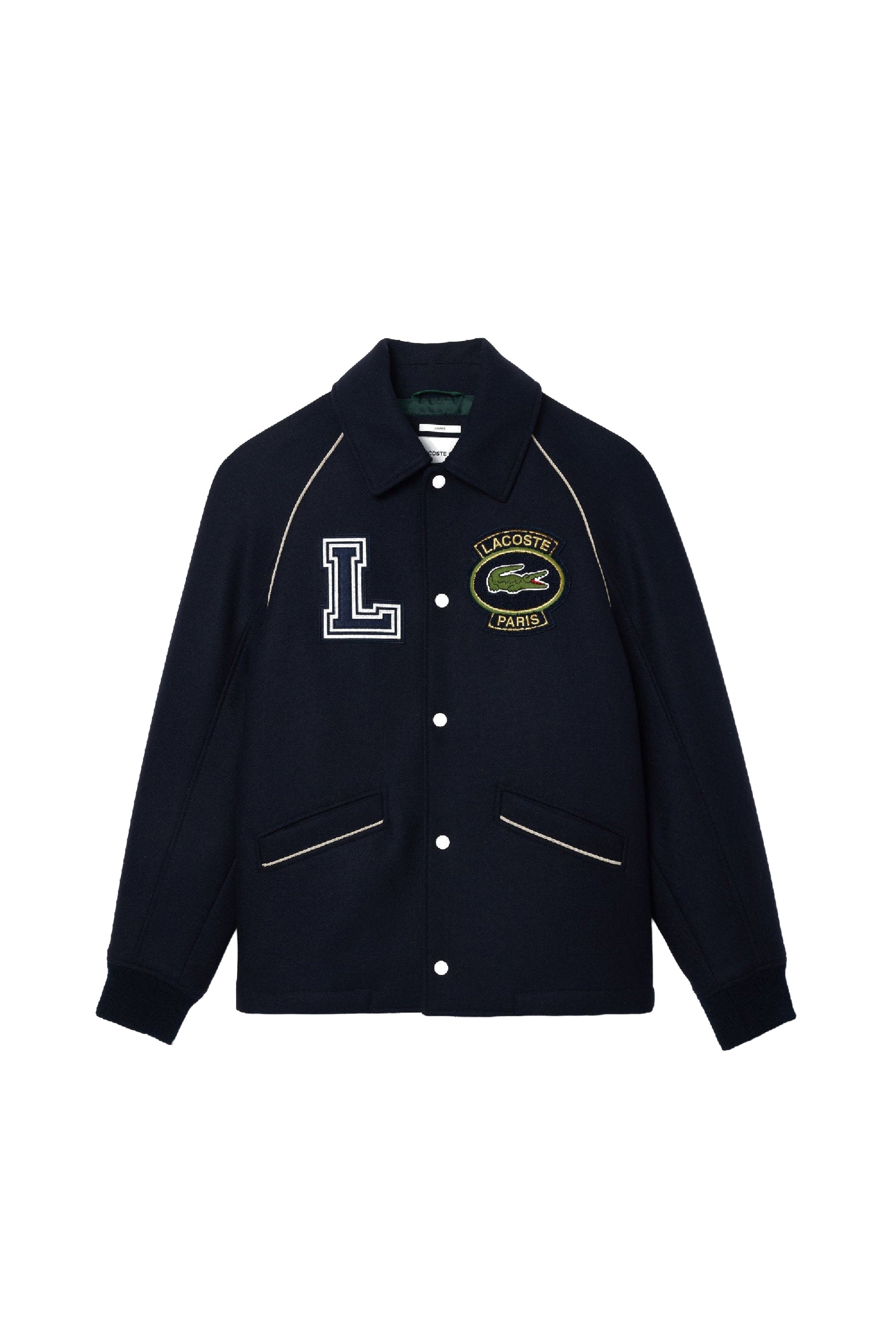 Blouson boutonné en laine - Abîmes