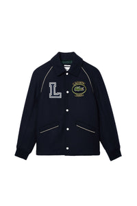 Blouson boutonné en laine - Abîmes