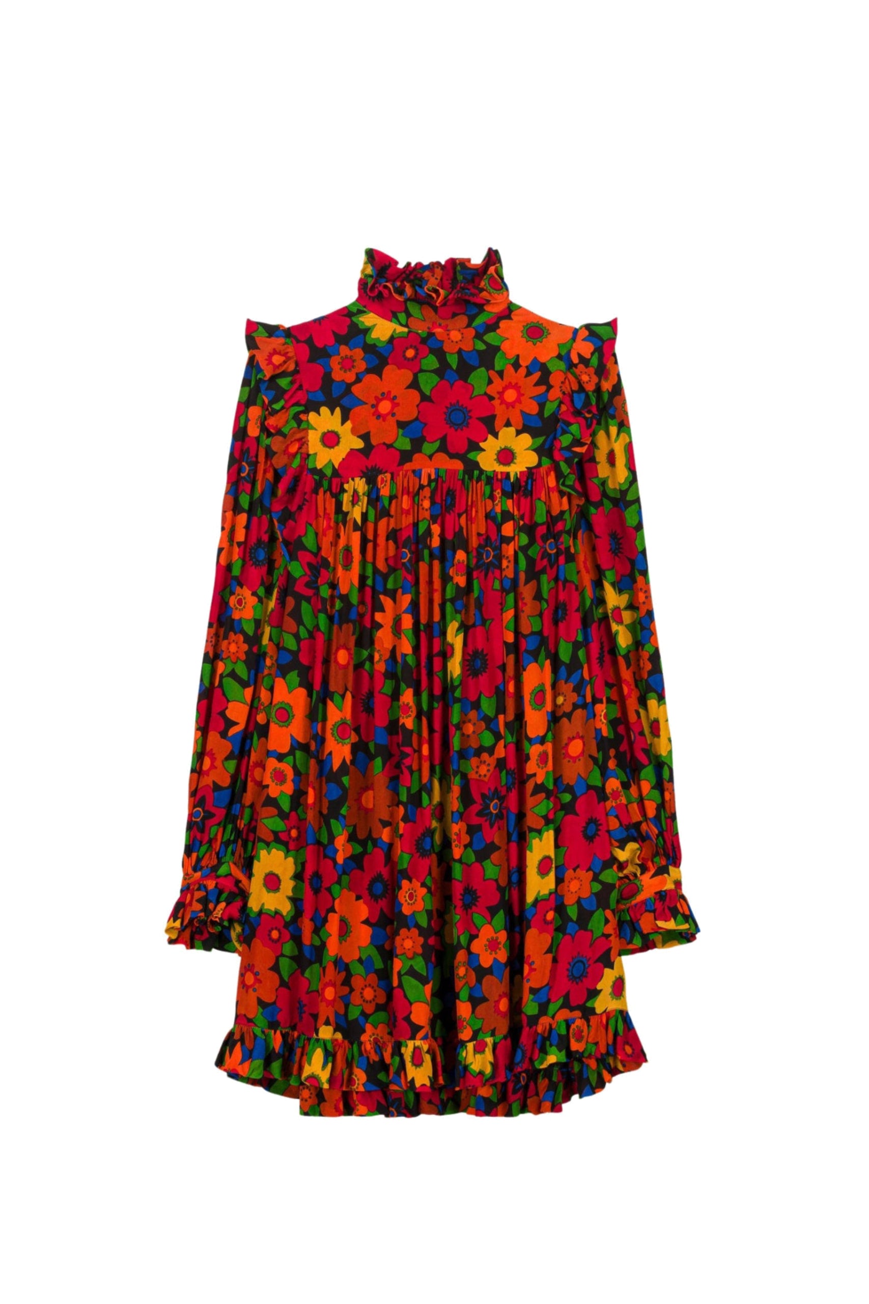 Robe Rosewood coupe fluide - Flower