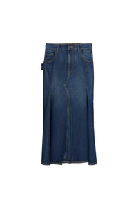 Jupe midi en denim - Future Indigo
