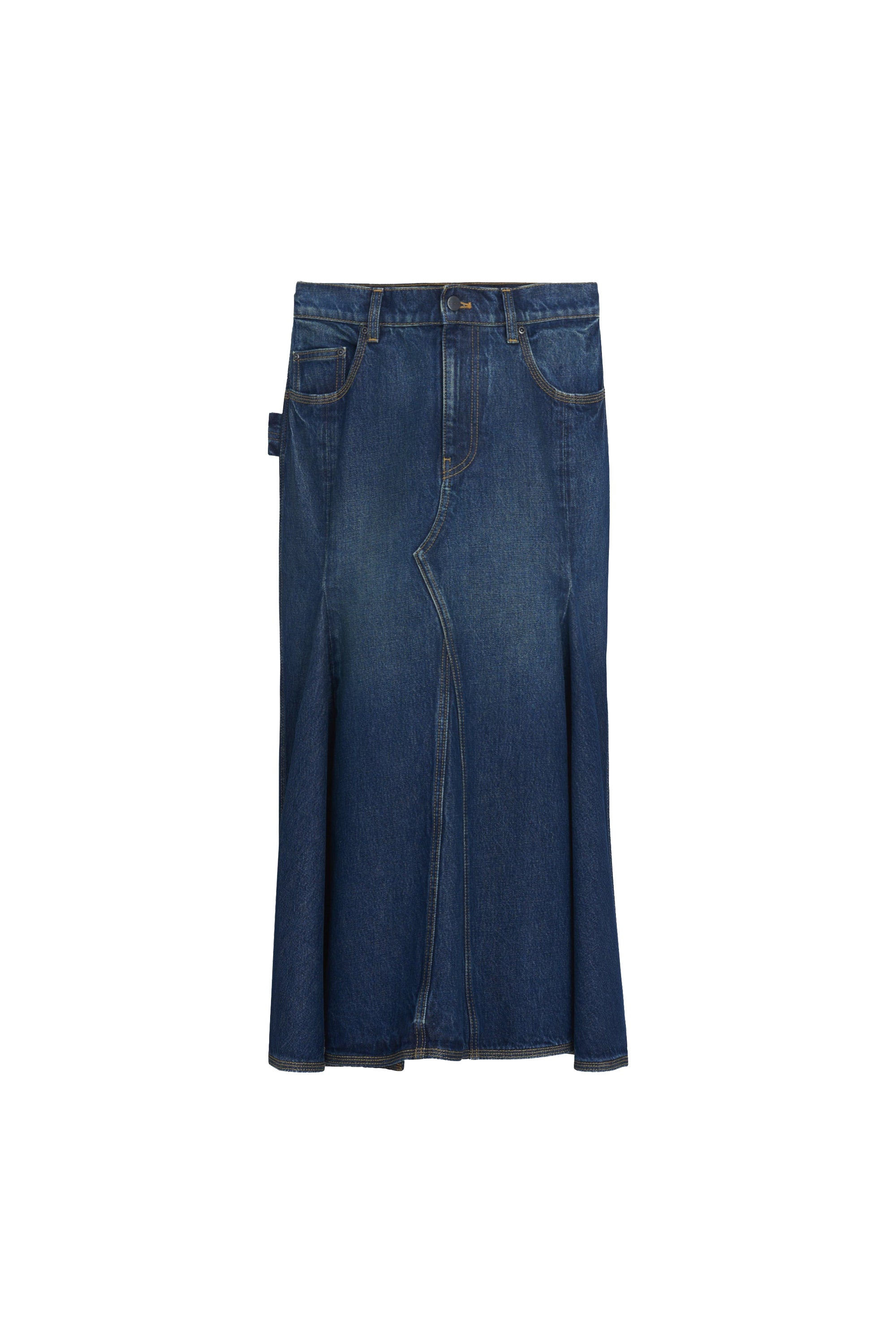Jupe midi en denim - Future Indigo