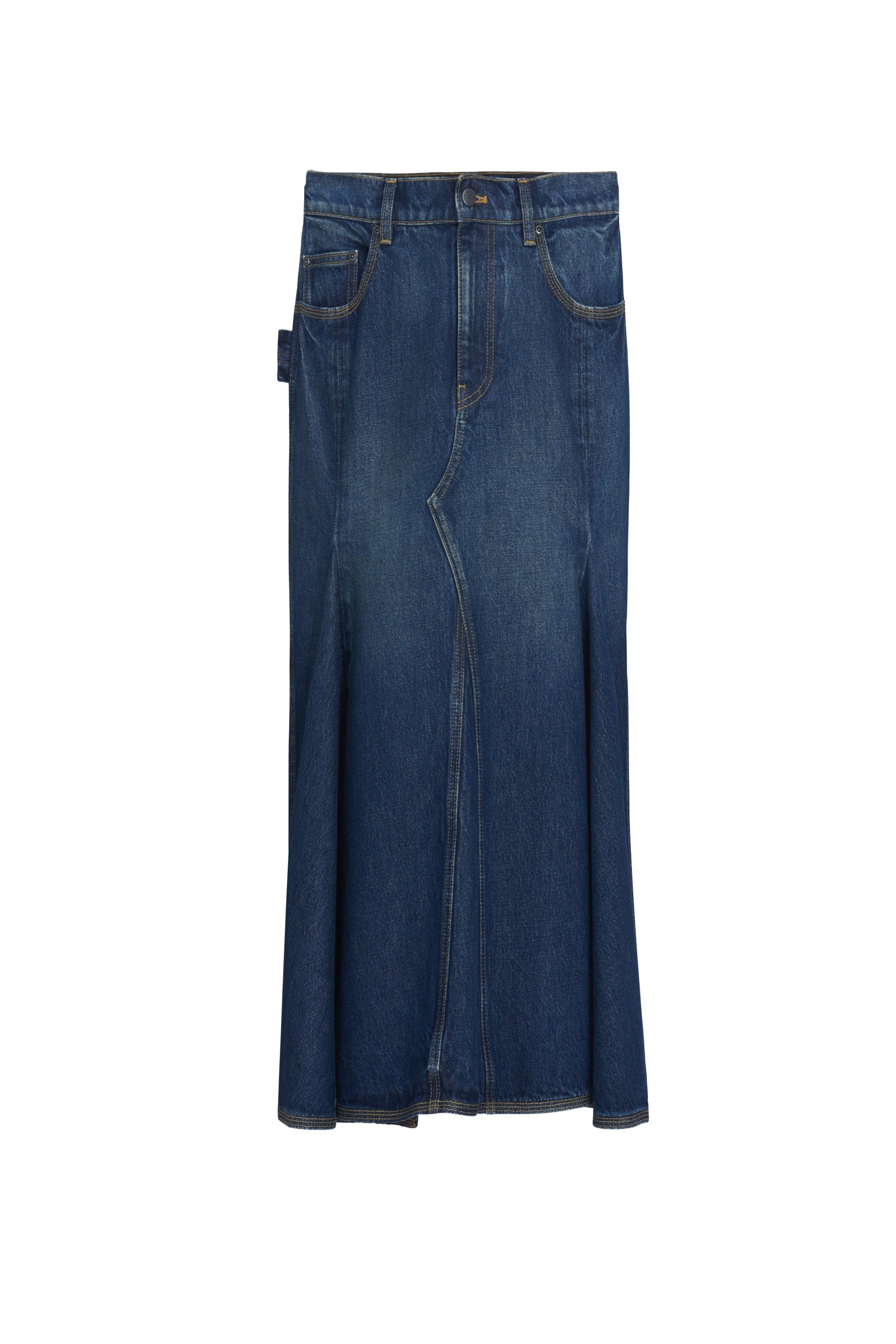 Jupe midi en denim - Future Indigo