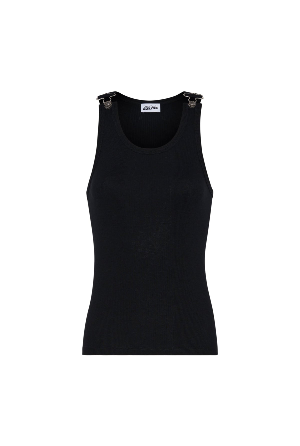 Débardeur unisexe avec crochet métallique - Black