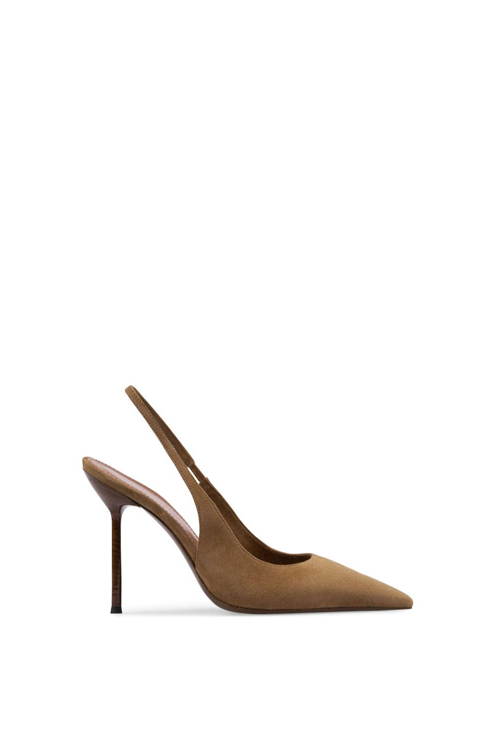 Slingbacks Lidia 105 en cuir - Cognac