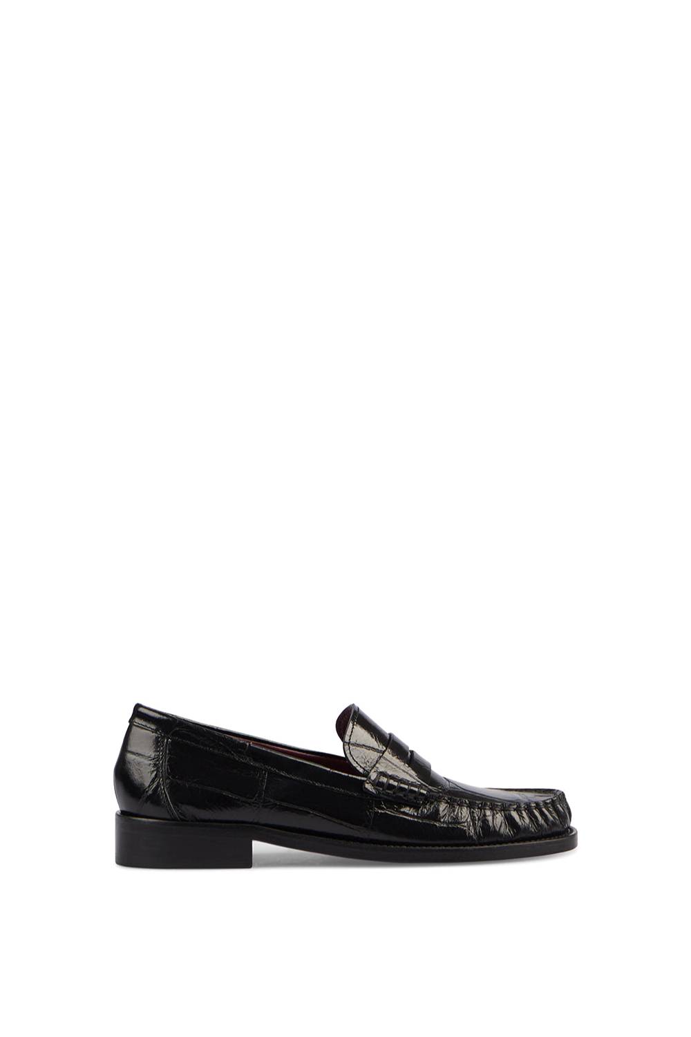 Mocassins Dylan en cuir - Black
