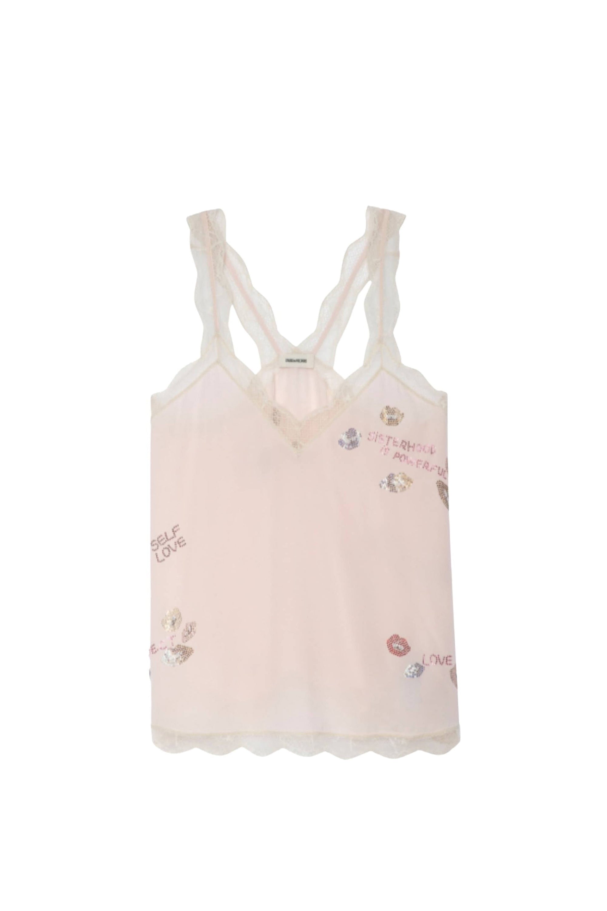 Caraco Chou Band Of Sisters en soie - Blossom