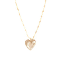 Collier Gabin n°3 en or jaune avec diamant - Cristal