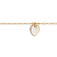 Pendentif Gabin n°1 en or jaune - Saphir & Cristal