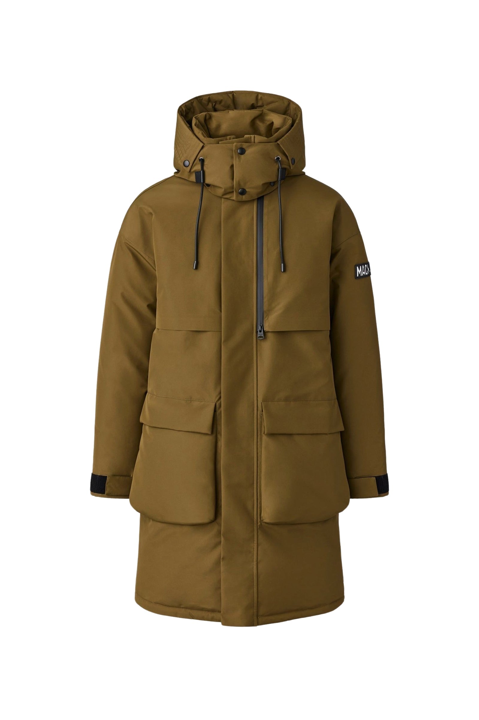 Parka mi-longue Gabriel à capuche - Army