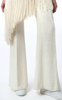 Ivory / Pantalon Rhein en soie - Ivory