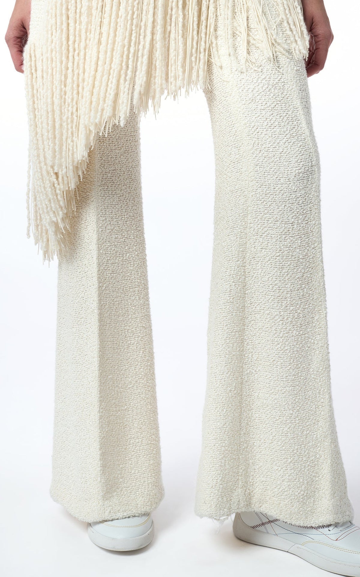 Ivory / Pantalon Rhein en soie - Ivory
