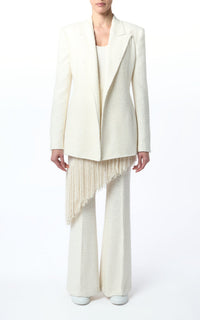 Ivory / Pantalon Rhein en soie - Ivory
