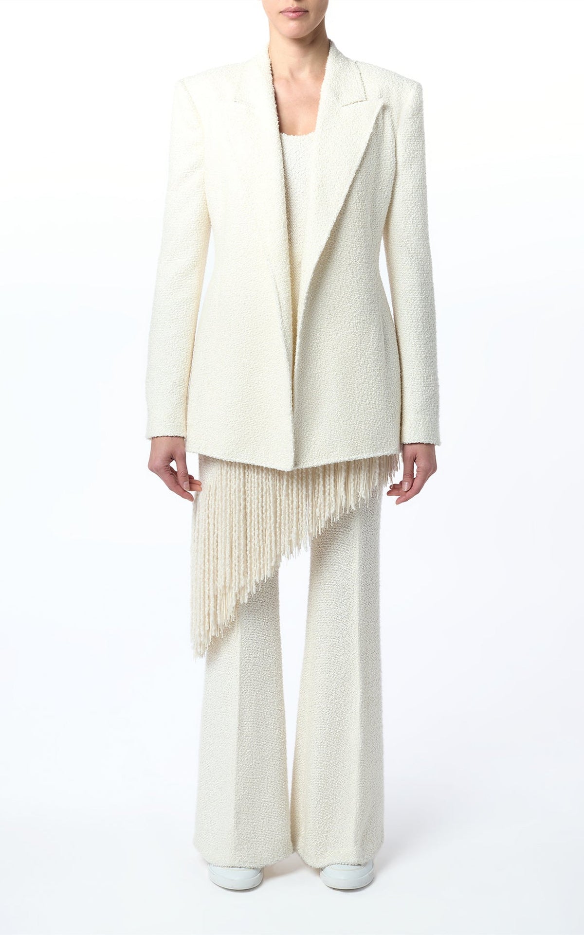 Ivory / Pantalon Rhein en soie - Ivory