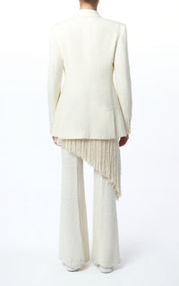 Ivory / Pantalon Rhein en soie - Ivory
