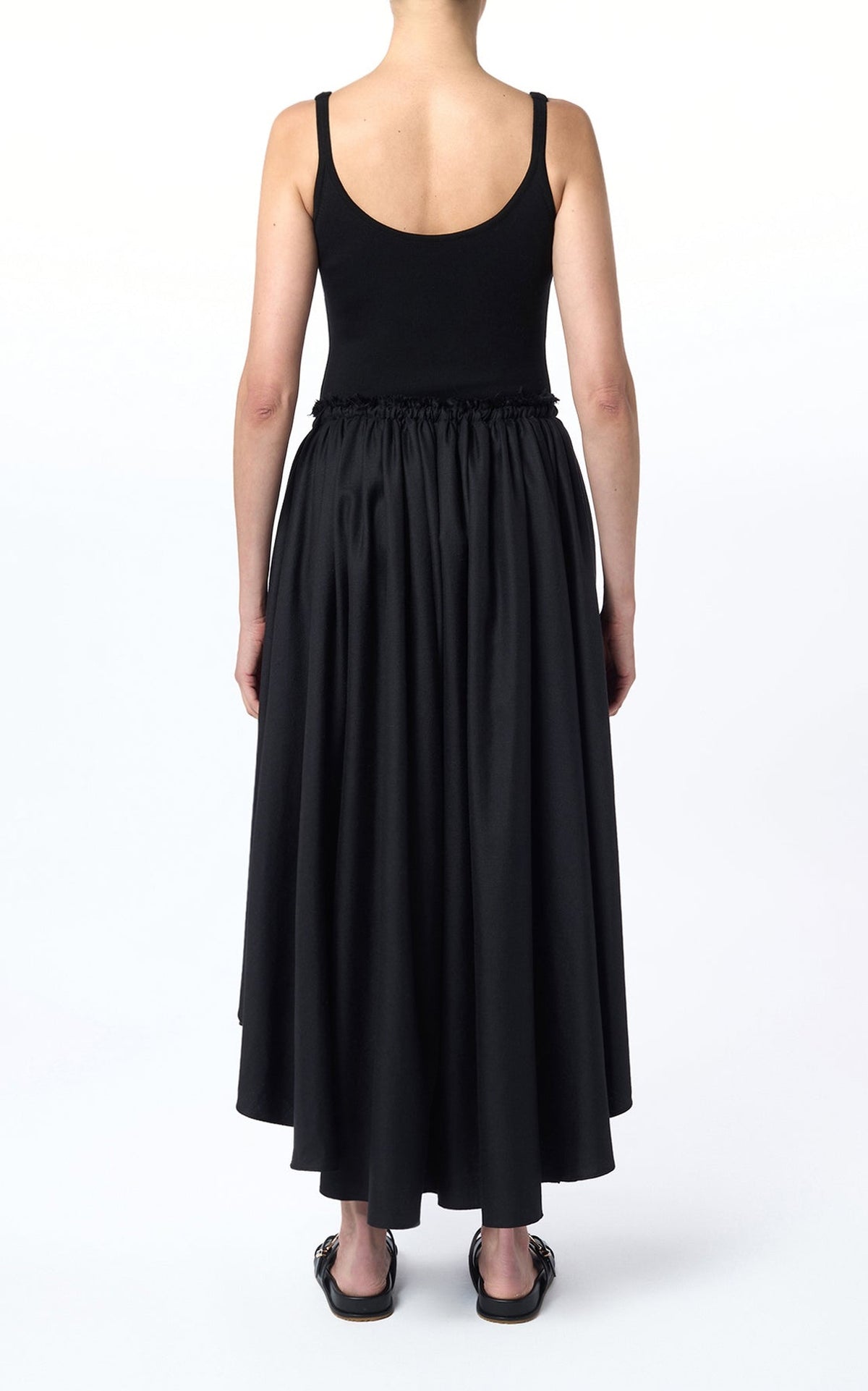 Black / Body Anjea en soie - Black