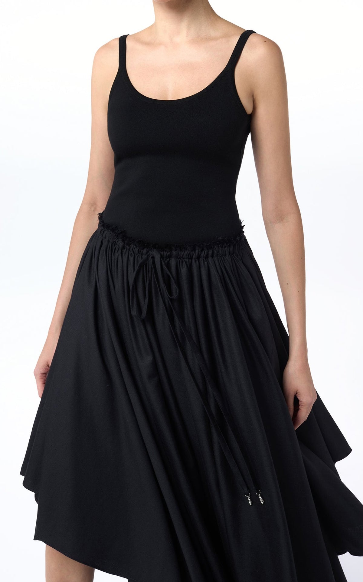 Black / Body Anjea en soie - Black