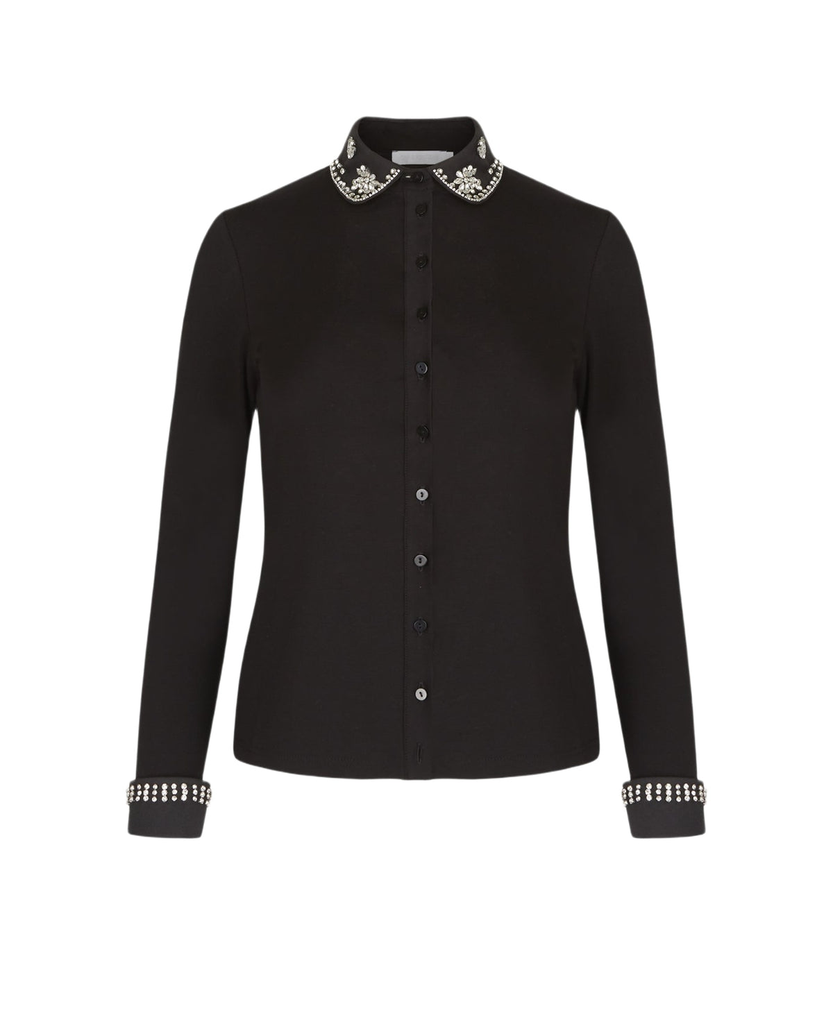 Gabriella cotton shirt - Black