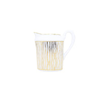 Crémier pour 6 Tasses Fil d'or en porcelaine - Or