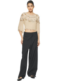 Top à sequins Gadsby - Cream