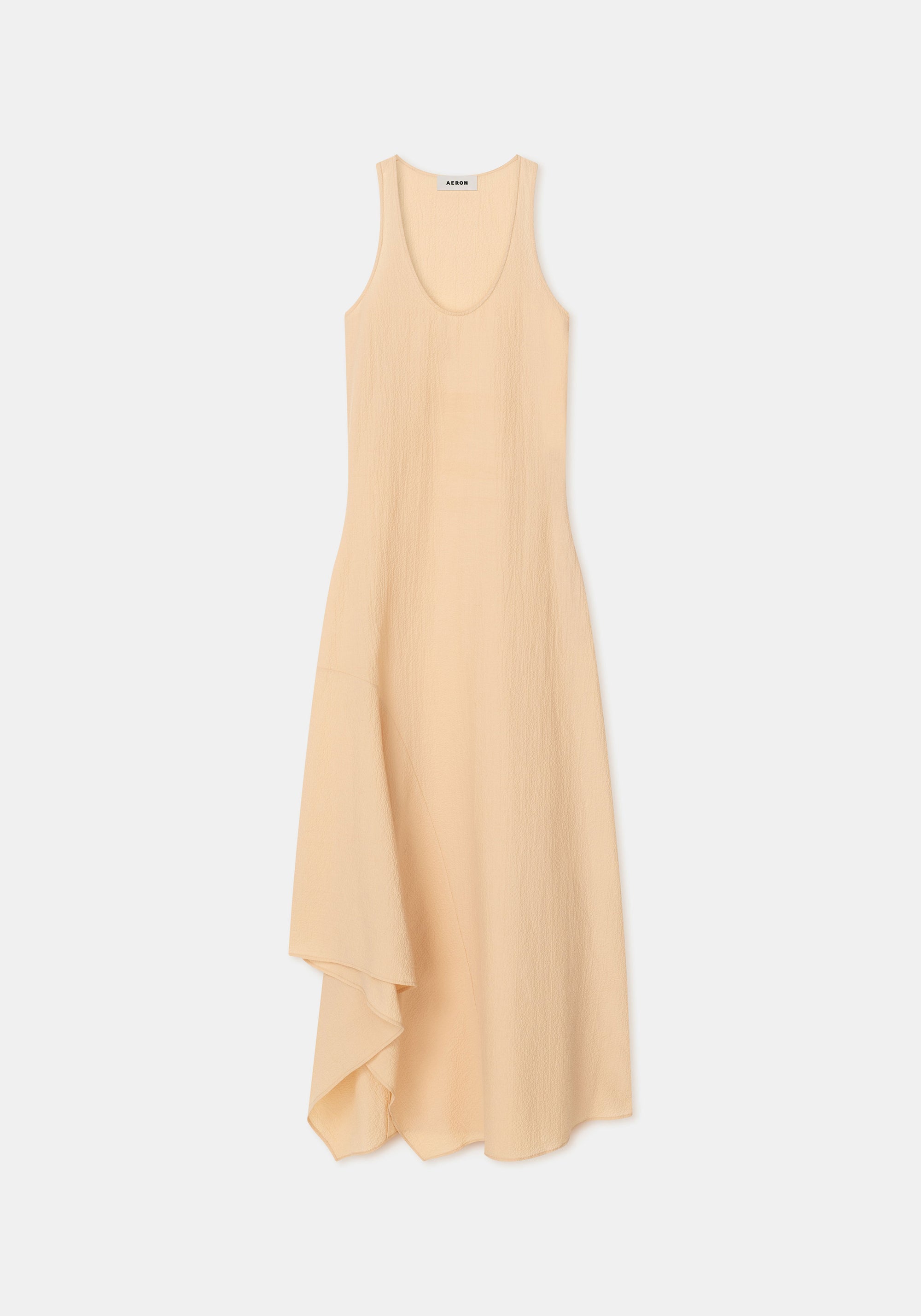 Gale gathered maxi dress - Parchment