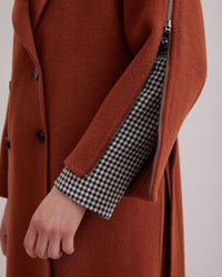 Manteau Gallery en laine - Chocolate
