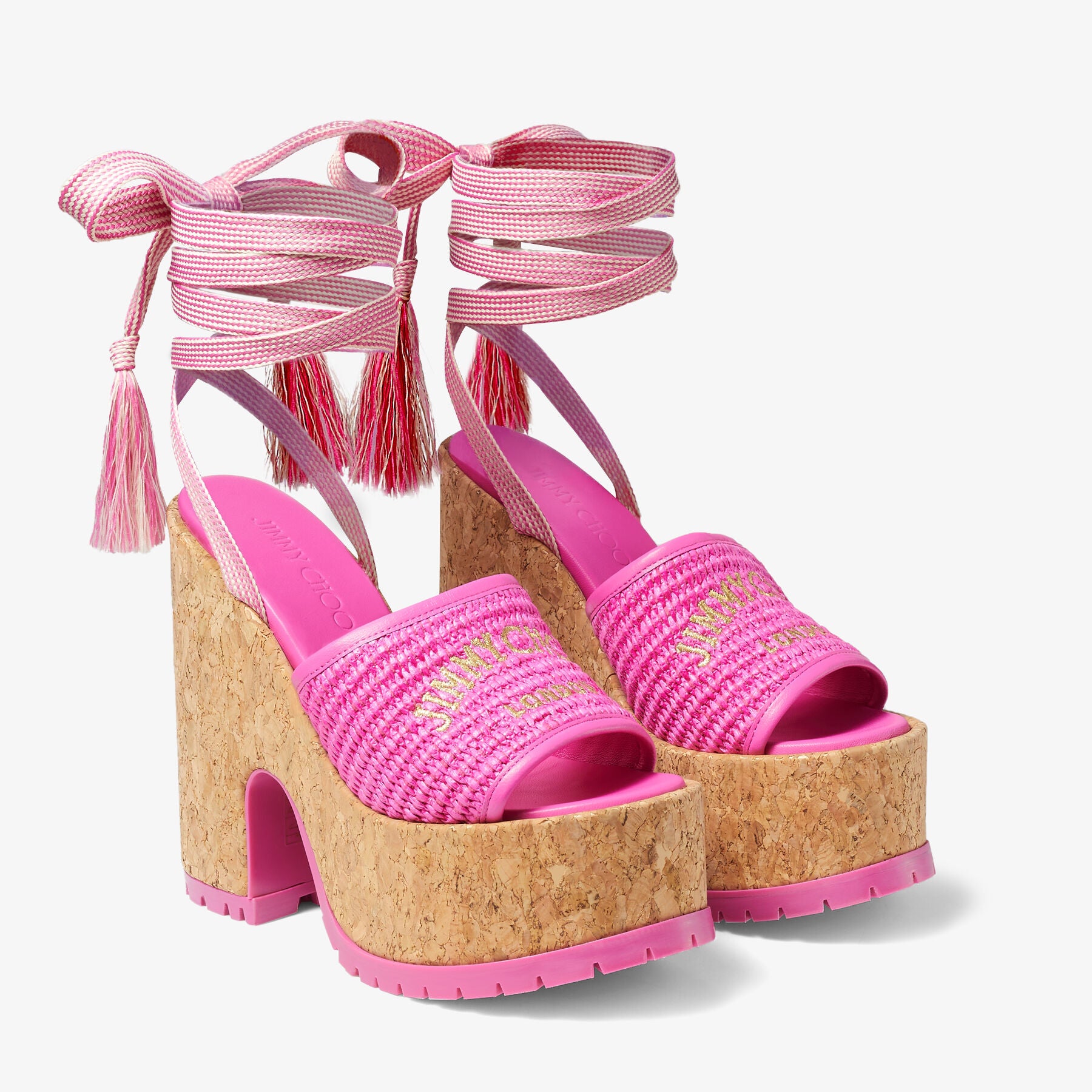 ZNO STOCK 0 / Reco 150 FUCHSIA/GOLD Casual Wedge GAL WEDGE 130